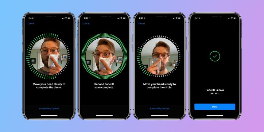 démonstration de face id
